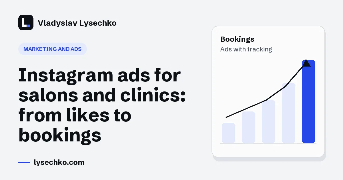 Instagram ads for salons: pay for bookings, not likes